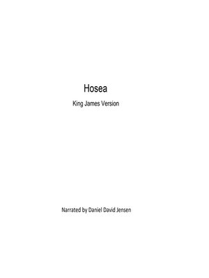 cover image of Hosea